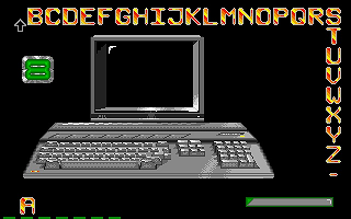 Pendumania atari screenshot